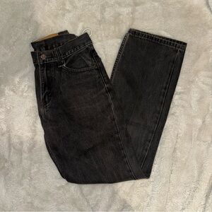 Levi's Black Straight Leg Jeans Classic Style